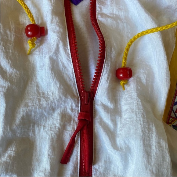 VTG River Edge Jacket RE Sport 80s 90s Windbreaker Crazy retro Petite Medium - Picture 7 of 11